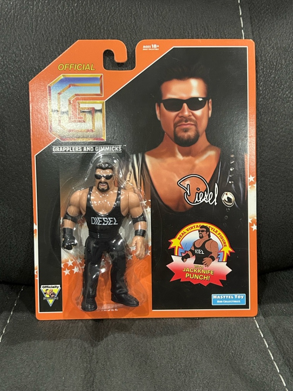 Diesel/Kevin Nash - Grapplers & Gimmicks MOC - limited edition! Exclusive!!